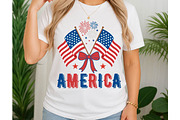 USA Flag Coquette America Png SVG, an Object Graphic by EllaMaiyaali (Thumbnail 2 of 6)