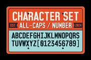 Noplato Mono - Condensed Monospaced, a Sans Serif Font by Drizy (Thumbnail 3 of 10)
