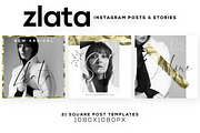 ZLATA - Instagram Templates, a Social Media Template by RussGFX (Thumbnail 2 of 12)