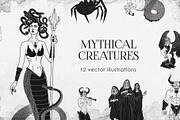 MYTHICAL CREATURES, an Illustration by YuHusar (Thumbnail 1 of 11)