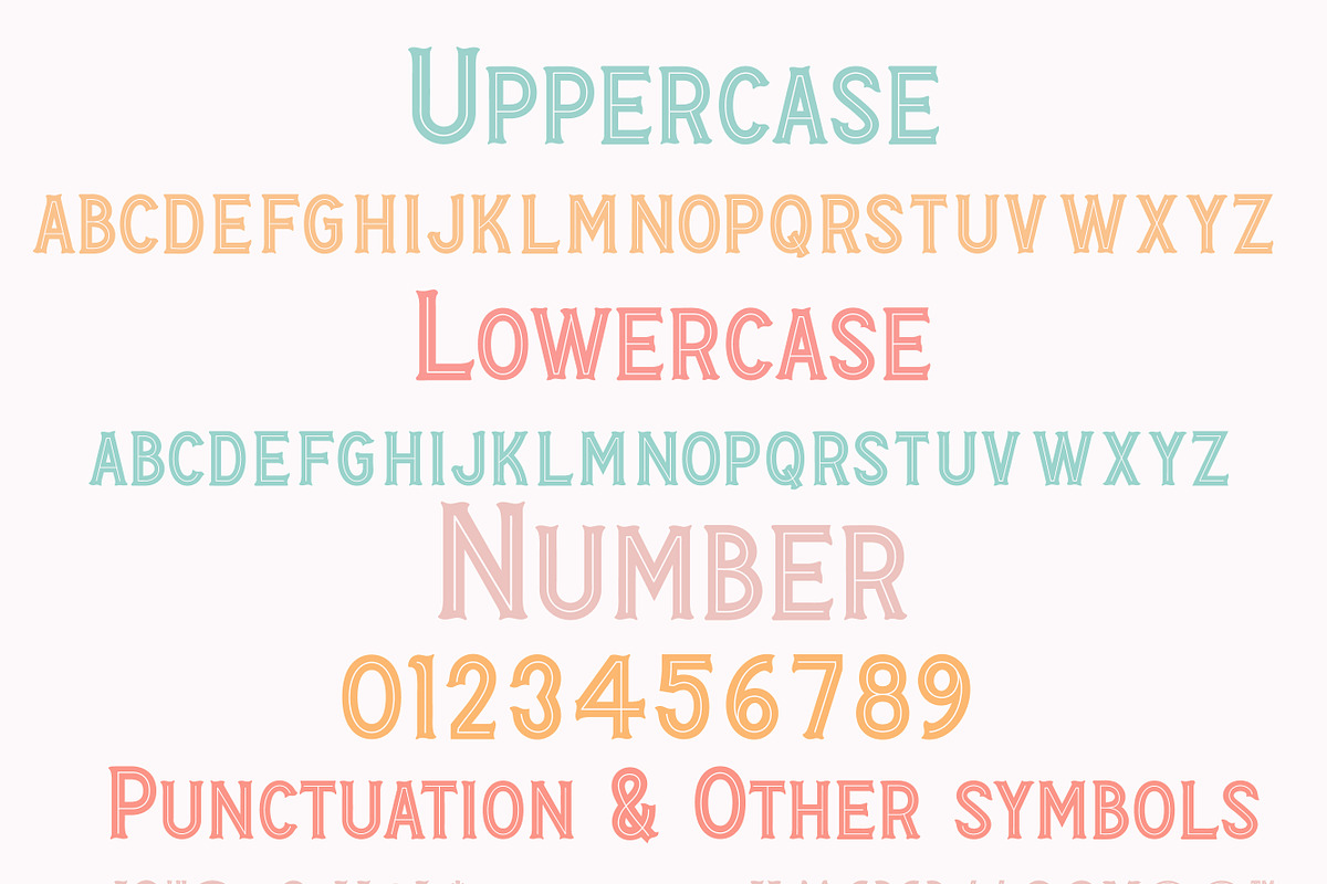 Creative Handmade - Display Font, a Serif Font by MaxArt Foundry (Photo 6 of 15)