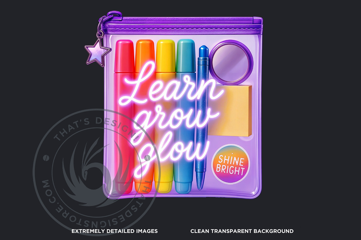 Back To school quotes Clipart Set, an Education Illustration by ThatsDesignArt (Photo 3 of 10)