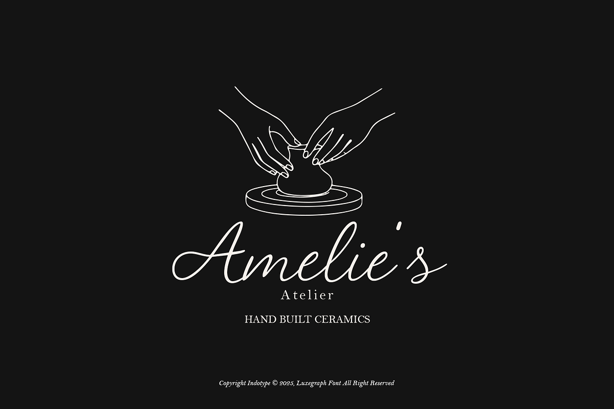 Luxegraph - Handrawn Signature Font, a Script Font by Indotype Foundry (Photo 9 of 10)
