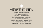 CANVA Marketing Revamp Bundle|Mocha, a Marketing Template by Launch & Grow Studio (Thumbnail 3 of 10)