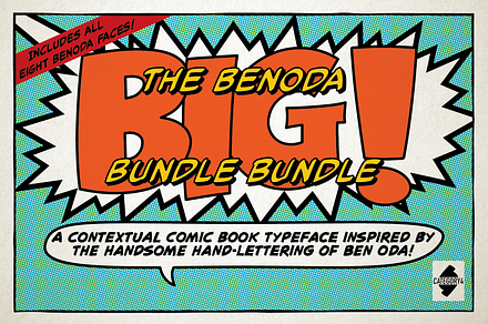 The Benoda BIG! Bundle Bundle, a Sans Serif Font by category4
