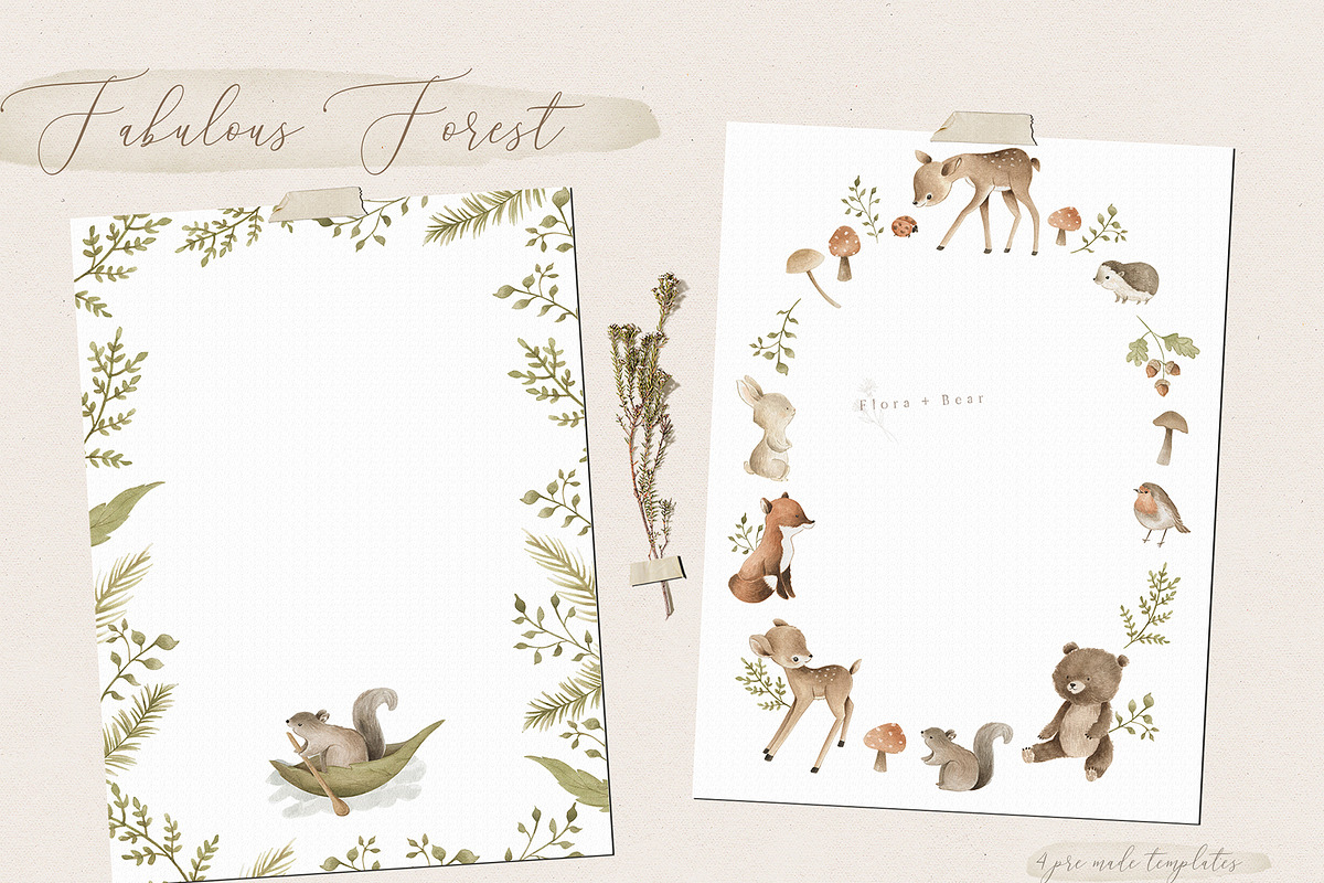 Fabulous Forest, an Animal Illustration by Flora+Bear (Photo 7 of 15)