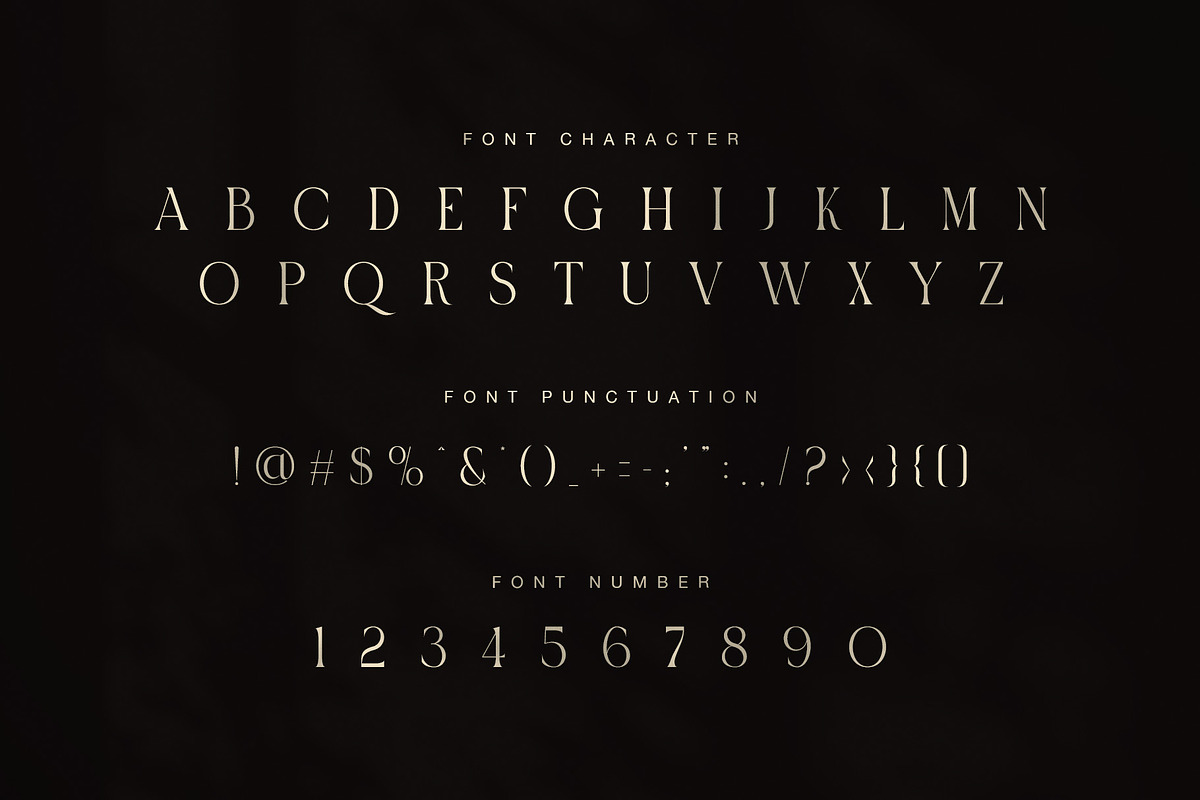 Amora Elegant Serif Font, a Serif Font by Graphicxell (Photo 7 of 8)