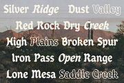 REDLODGE FONT DUO + Extra, a Handwritten Font by Davide Bassu (Thumbnail 10 of 14)