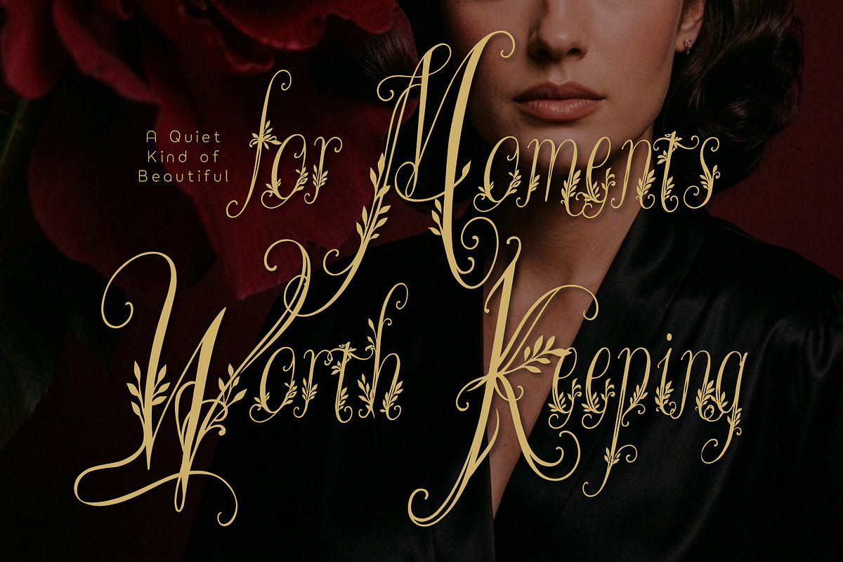 Wanderin Autumn Artisan Floral font, a Script Font by HypeWorksCo (Photo 5 of 28)