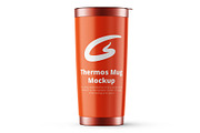 Thermos Mug Mockup, a Cups & Container Mockup by GraphicsPixel (Thumbnail 3 of 3)