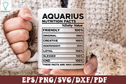 Zodiac Birthday Nutrition Facts SVG, a Graphic by Designer302 (Thumbnail 2 of 13)