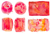Big set of watercolor backgrounds, a Texture Graphic by natsa (Thumbnail 4 of 5)