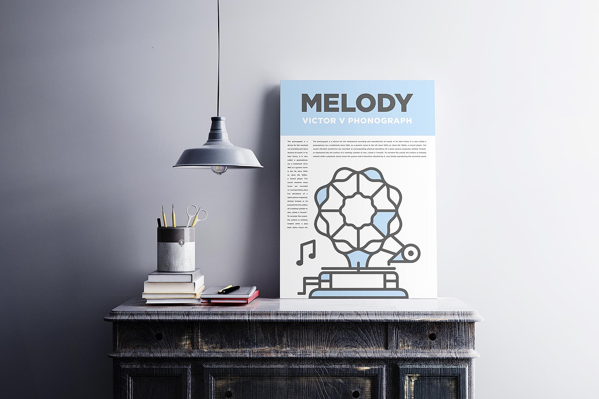 20 Century History.Color line Icons, an Outline Icon by Yeticrab (Photo 13 of 16)