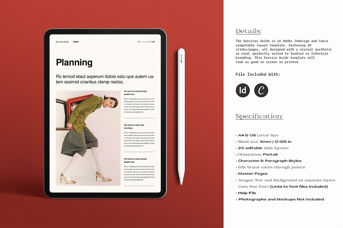 Services and Pricing Guide Template, a Brochure Template by ArtisanaAura (Photo 2 of 9)