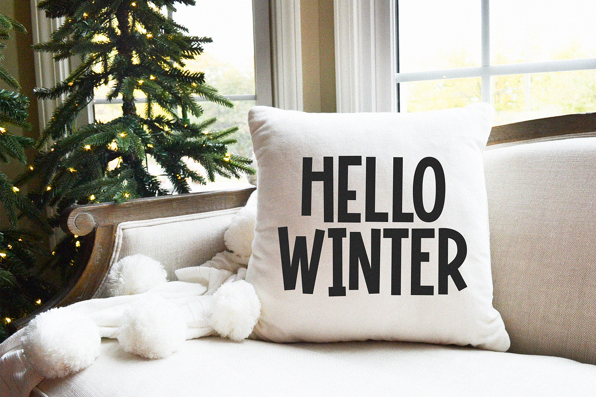Fresh Snow | Cute Block Font, a Handwritten Font by KA Designs (Photo 10 of 10)