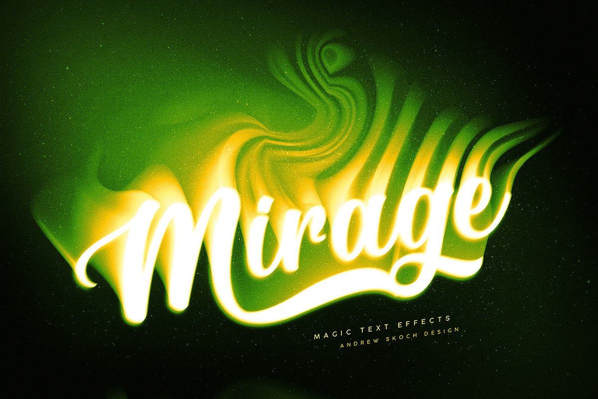 Mystic Blur Text Effects, a Layer Style Add-On by Andrew Skoch Design (Photo 6 of 11)