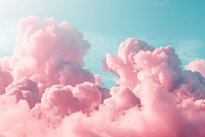 A photo showcasing pink clouds again, a Photo by Iftikhar Alam