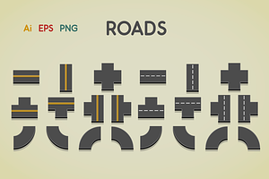 Roads, an Object Graphic by yurakr