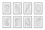 Striped minimalistic posters, a Background Graphic by ExpressShop (Thumbnail 1 of 4)