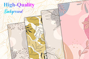Abstract Leaves Background, a Background Graphic by Digital Studio (Thumbnail 5 of 5)