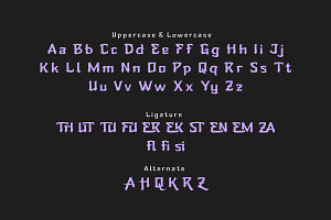 Zieruk - Black Metal Font