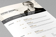 Clean Resume II, a Resume Template by sz81 (Thumbnail 1 of 5)
