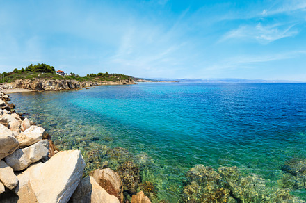 Sithonia coast, Greece., a Nature Photo by YuriyB