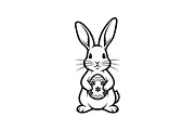Easter Bunny Vector Bundle, an Illustration by Designs_River (Thumbnail 31 of 51)