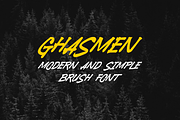 Ghasmen - Font, a Handwritten Font by artchiles_design (Thumbnail 2 of 5)
