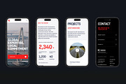 Modern Landing Page for Construction, a Websites & App Template by SLAB! Design (Thumbnail 4 of 4)