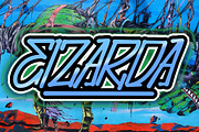 EIZARDA Bold Monoline Font, a Handwritten Font by NTC Graphic (Thumbnail 1 of 9)