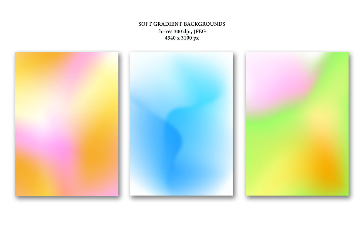 Springtime Gradient Backgrounds Pack, a Texture Graphic by Marmoris.Arts (Photo 7 of 27)