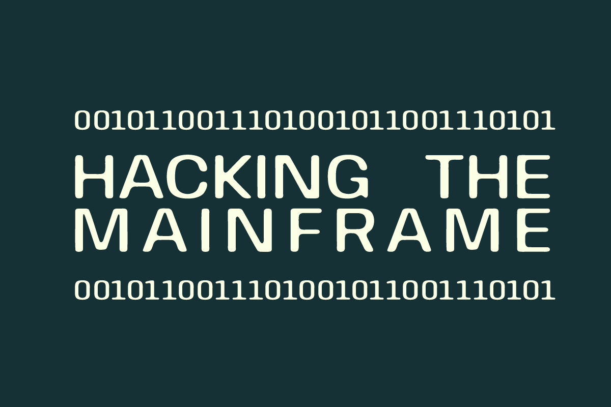 Mila: A 90's inspired cyberpunk font, a Font by Corinne Dodenhoff (Photo 4 of 5)
