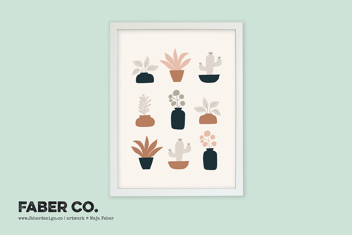 White Frame Mockup 3x4 Ratio, a Print Template by Faber Co. (Photo 4 of 5)
