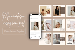 Minimalism Canva IG Templates