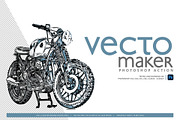 Vecto Maker - Photoshop Action, an Action Add-On by A R T M A R T (Thumbnail 1 of 9)