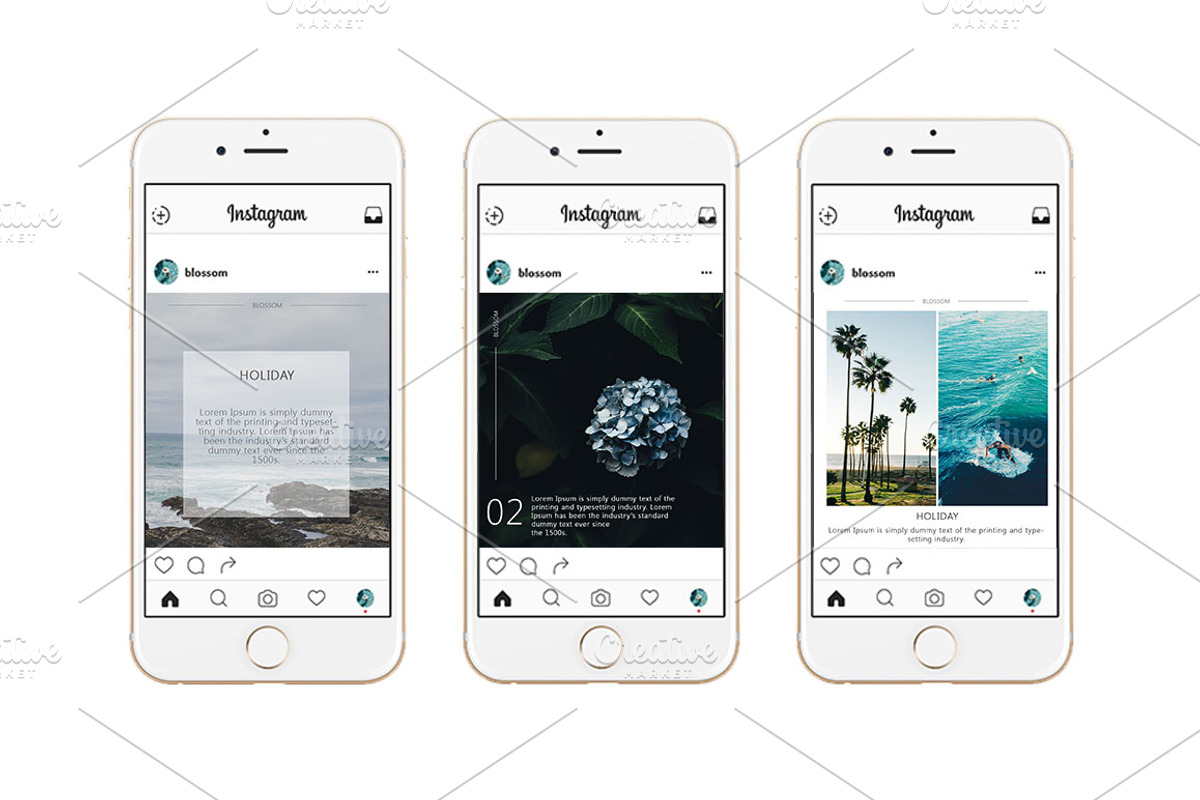 Lifestyle Social Pack / Kit 2, a Social Media Template by Blossom (Photo 6 of 6)