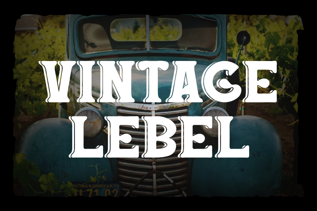 Classic Geqaso - Retro Slab Font, a Slab Serif Font by QR Design Studio (Photo 2 of 6)