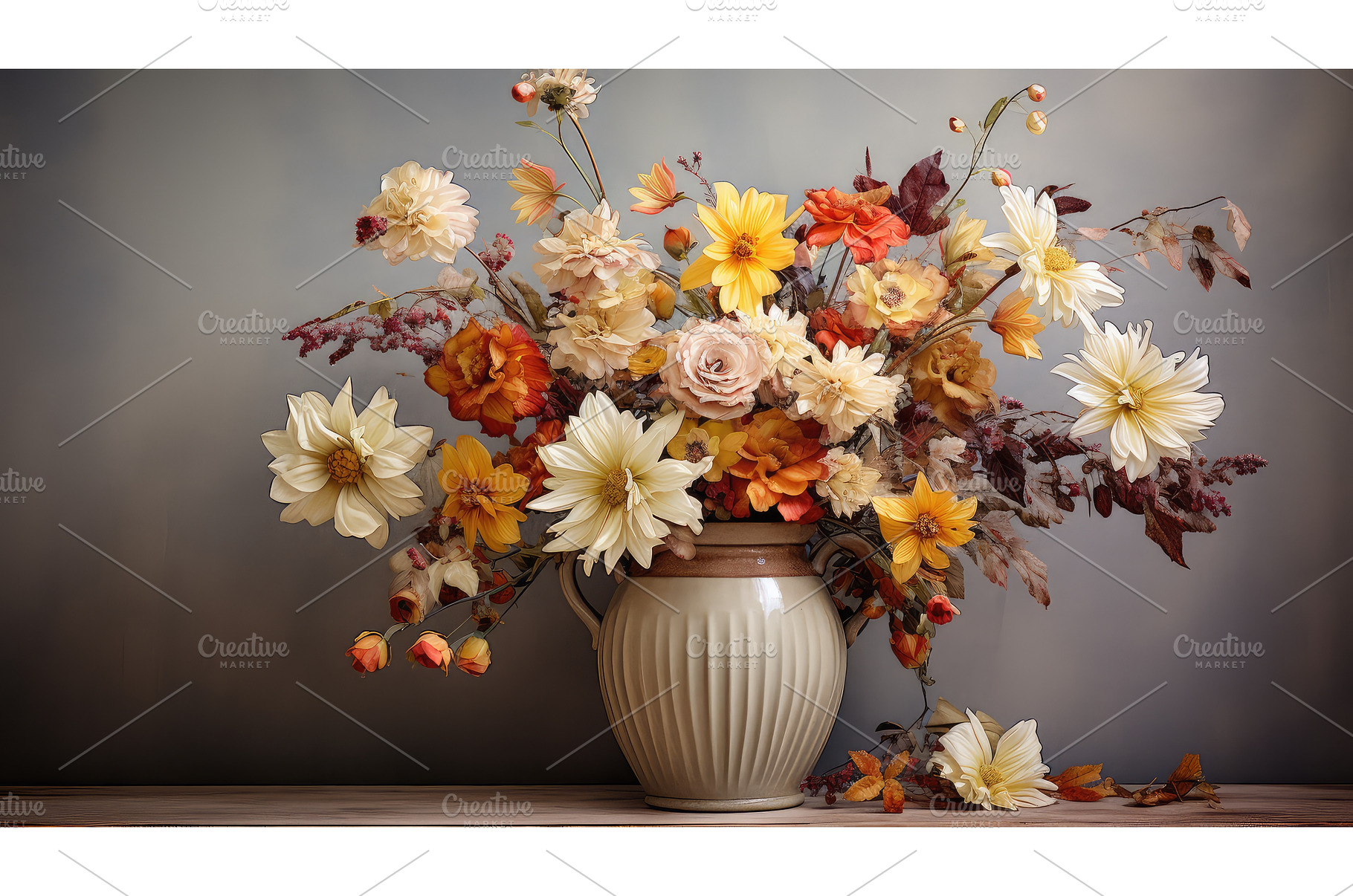 eco organic flowers ai generated, a Nature Photo by pikepicture