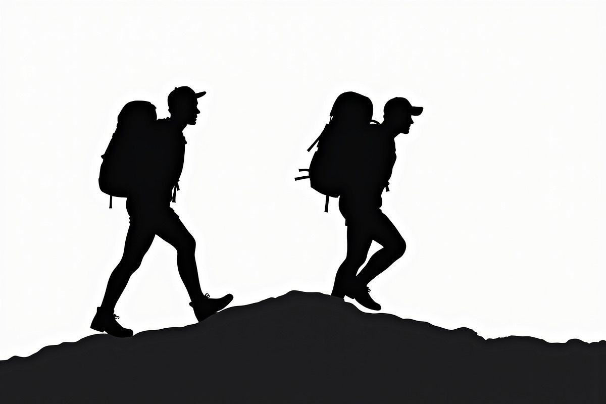 Adventure Trekking Vector Pack, an Illustration by musafir_fashion (Photo 14 of 21)