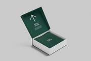 Jewelry Box Mockup, a Packaging Mockup by UFR_GRAPHIC (Thumbnail 1 of 4)
