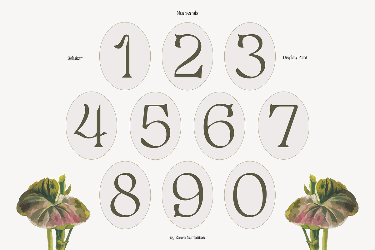 Selukar - Vintage Display Serif Font, a Serif Font by Artflorara (Photo 11 of 15)
