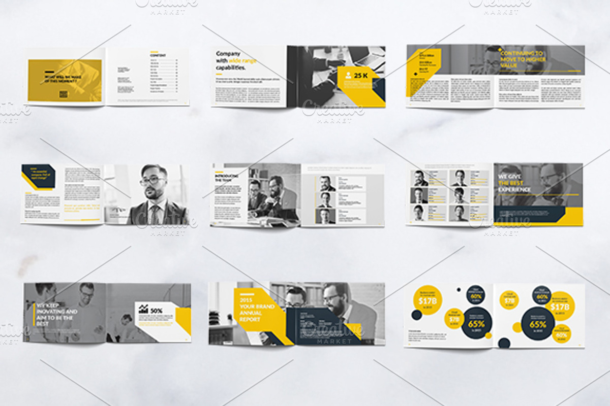 Project Landscape Annual Report, a Brochure Template by Birka Studio (Photo 7 of 8)