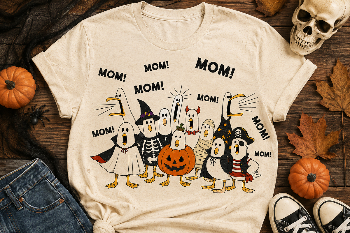 Retro Vintage Halloween Mama Bundle, an Object Graphic by Daisy Design (Photo 3 of 21)