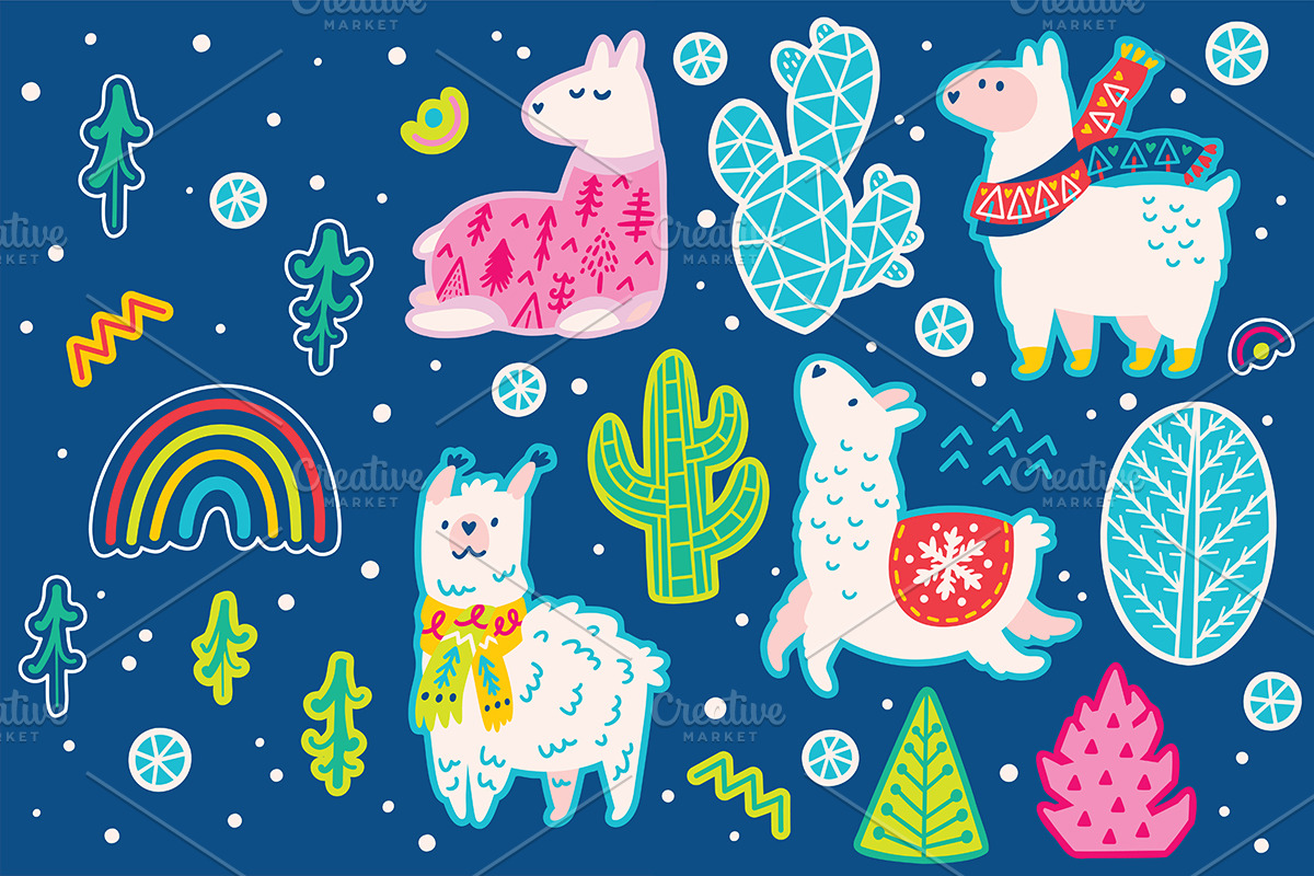 Big Sticker Bundle #1, an Animal Illustration by PenguinHouse (Photo 11 of 16)