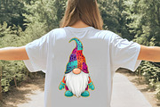 Christmas Gnome Glitter Brushstroke, an Illustration by SinaCreation (Thumbnail 5 of 7)