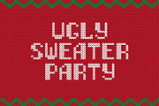 Christmas Knitted Font Web, a Symbol Font by Artolus (Thumbnail 3 of 9)