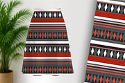Earthy Ethnic Geometric Seamless, a Pattern Graphic by Sharon Schwalbe (Thumbnail 2 of 6)