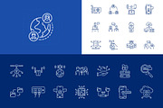 Networking Icon Collection, an Outline Icon by Prosymbols (Thumbnail 5 of 7)