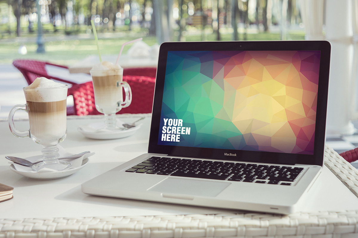 MacBook Mock-up Set, a Mac Mockup by 2dsight